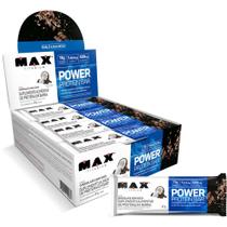 Power Protein Bar Chocolate com Coco 12un 41g - Max Titanium