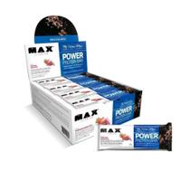 Power Protein Bar Cx 12 unidades 41g Max Titanium