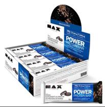 Power Protein Bar Sabor Cookies 90g 8un Max Titanium