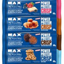 Power Protein Crisp Kit 4 barrinhas - Max Titanium