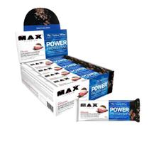 Power Protein Whey Bar Caixa 12 Unidades 41g Max Titanium