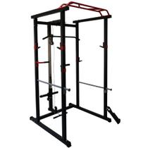 Power Rack Gaiola Com Mono Cross Over Polia Landmine Yangfit