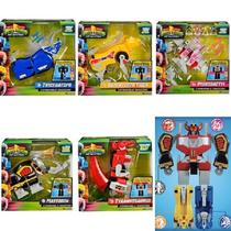 Power Rangers Dino RE-Ignition Megazord Desmontavel - Kit Com 5 DinoZords 2 Combinações 5 Miniaturas Power Rangers- Power Rangers Dino RE-Ignition Megazord Desmontavel - Kit Com 5 DinoZords 2 Combinações 5 Miniaturas Power Rangers-