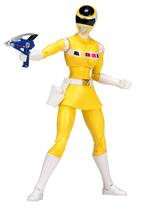 Power Rangers no Espaço 6.5" Figura legado do Ranger Amarelo