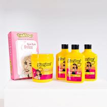 Power Shake - Kit Shampoo + Condicionador + Creme De Pentear + MÁScara + Turbante Rosa Power Shake - Kit Shampoo + Condicionador + Creme De Pentear + MÁScara + Turbante Rosa