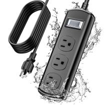 Power Strip EIGSO Outdoor à prova de intempéries IPX6 impermeável preto