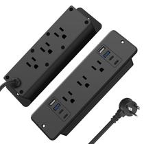 Power Strip HHSOET 14 em 1, carregamento rápido de 20 W com proteção contra sobretensão