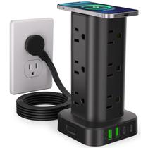 Power Strip Tower UWIWUTEI Carregamento sem fio 17 em 1 de 15 W