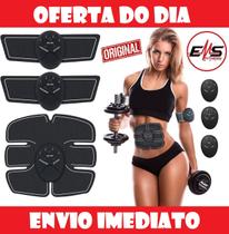 Power Tonificador Muscular Abdominal Braço Perna Smart Fitness AbsPro Estimulador Elétrico Redutor Fortalecimento Power Tonificador Muscular Abdominal Braço Perna Smart Fitness AbsPro Estimulador Elétrico Redutor Fortalecimento