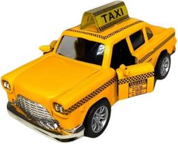 Power Toys TECH Miniatura Taxi Antigo Cidade de Nova York Carrinho de Ferro com Portas que Abrem e Pneus de Borracha 132 Power Toys TECH Miniatura Taxi Antigo Cidade de Nova York Carrinho de Ferro com Portas que Abrem e Pneus de Borracha 132