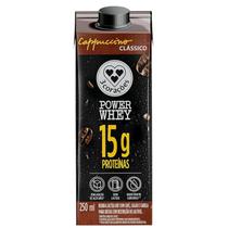 Power Whey Cappuccino Clássico 3 Corações 250ml