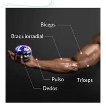 Powerball Giroscópio Bola Exercícios Punho Dedos Braço 2025 - WCAN