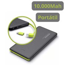 Powerbank Carregador De Celular Externo Portátil 10.000mah Universal - Power bank