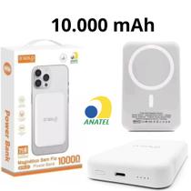 PowerBank Carregador Portátil 10000 mAH Magnético Compatível Com Iphone Anatel Original A'GOLD PowerBank Carregador Portátil 10000 mAH Magnético Compatível Com Iphone Anatel Original A'GOLD