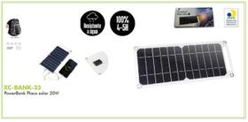 Powerbank Placa Solar 20W XC-BANK-33