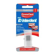 Powerdent Cilíndrico 3mm Refil C/6