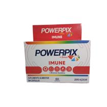 PowerPix Imune Suplemento Alimentar Com 60 Capsulas