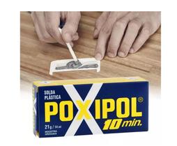 Poxipol Cola Solda Plástica 21mg/14ml 10min