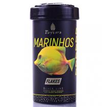 Poytara marinhos flakes 30g black line p/ peixes agua salgada - un