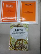 Pozzoli Vol 1,2 E Vol 3 E 4 + Bona Kit Com 3 Livros Original
