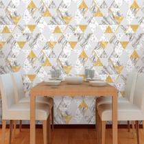 Ppapel De Parede Autocolante Zara Onix Metallic Gold