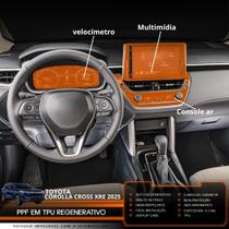 PPF Console Ar Velocímetro Multimídia Corolla Cross XRE 25 PPF Console Ar Velocímetro Multimídia Corolla Cross XRE 25