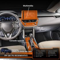 PPF Console Central Ar Multimídia Corolla Cross XRE 25