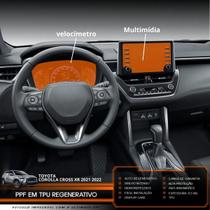 PPF Velocímetro Multimídia Corolla Cross XRV Hybrid 21 22