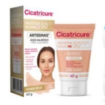PProtetor Solar Facial Cicatricure FPS 50 Antissinais Cor Clara 40g