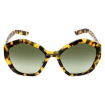 Prada SPR08X - Turtle/Verde Degradê 7S0-5O2 55mm - Óculos de Sol