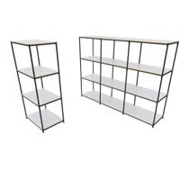 Praleira de aço reforçada mini porta pallet 200x60x90 estante estoque bandeja crua