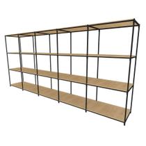 Praleira de aço reforçada mini porta pallet 200x60x90 estante estoque bandeja crua