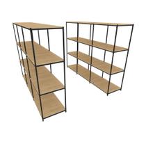 Praleira de aço reforçada mini porta pallet 200x60x90 estante estoque bandeja crua