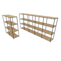 Praleira De Aço Reforçada Mini Porta Pallet 200x60x90 Estante Estoque Bandeja Crua Módulos Conjugados 2 + 5 Praleira De Aço Reforçada Mini Porta Pallet 200x60x90 Estante Estoque Bandeja Crua Módulos Conjugados 2 + 5
