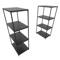 Praleira De Aço Reforçada Mini Porta Pallet 200x60x90 Estante Estoque Bandeja Preta 2 Módulos Praleira De Aço Reforçada Mini Porta Pallet 200x60x90 Estante Estoque Bandeja Preta 2 Módulos