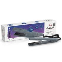 Prancha Alisadora Chapinha Gama Infinity One Cerâmica Íons AntiFrizz Aquecimento Rápido Bivolt Cinza Prancha Alisadora Chapinha Gama Infinity One Cerâmica Íons AntiFrizz Aquecimento Rápido Bivolt Cinza