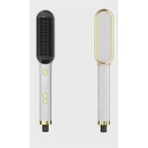 Prancha Alisadora Com Pente Profissional Bivolt Branco Prancha Alisadora Com Pente Profissional Bivolt Branco