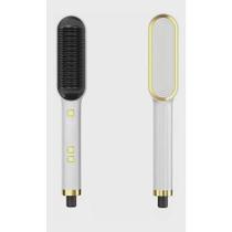 Prancha Alisadora com Pente Profissional Placa 200 graus C Branco GXM Bivolt Prancha Alisadora com Pente Profissional Placa 200 graus C Branco GXM Bivolt