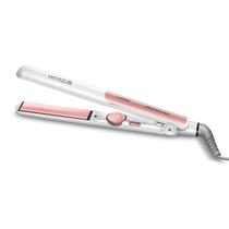 Prancha Alisadora Mondial P-50 Branco/Rose 220 Bivolt Revestimento Cerâmico Tourmaline Íon Cabo Giratório