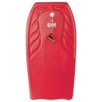 Prancha Bodyboard Aloha 1m x 54cm - Vermelho