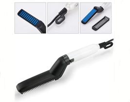 Prancha Cabelo Alisadora Barba Escova Modeladora Masculino