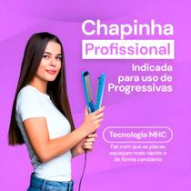 Prancha/Chapinha alisadora de Cabelo Titanium Profissional Bivolt 110V/220V