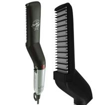 Prancha Chapinha Alisadora para Barba Gama Barber Style Bivolt