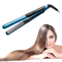 Prancha Chapinha de Cabelo Britânia Titanium Blue Bivolt Cabo 360º