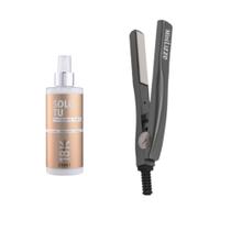 Prancha Chapinha Mini Lizze 200º Bivolt + Fluído Finalizador Solo Tu 18K 260ml Prancha Chapinha Mini Lizze 200º Bivolt + Fluído Finalizador Solo Tu 18K 260ml