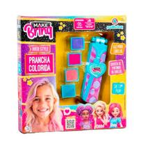 Prancha Colorida Hair Style Make Brinq 5+ Anos Polibrinq 1 Unidade Prancha Colorida Hair Style Make Brinq 5+ Anos Polibrinq 1 Unidade