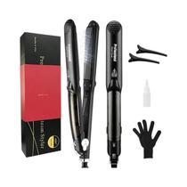 Prancha De Cabelo a Vapor Com Placas De Titânio E Display LED Para Uso Doméstico, Em Hotéis E Ao Ar Prancha De Cabelo a Vapor Com Placas De Titânio E Display LED Para Uso Doméstico, Em Hotéis E Ao Ar