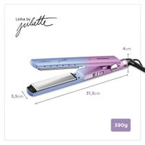 Prancha de Cabelo Alisadora Cerâmica Mondial P-JU-03 Bivolt