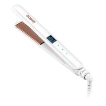 Prancha de Cabelo Chapinha Bivolt Digital Double Ceramic Branca Conair