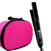 Prancha De Cabelo Gama Italy Ion Plus Ceramica 410ºf Profissional Chapinha Bivolt com Maleta